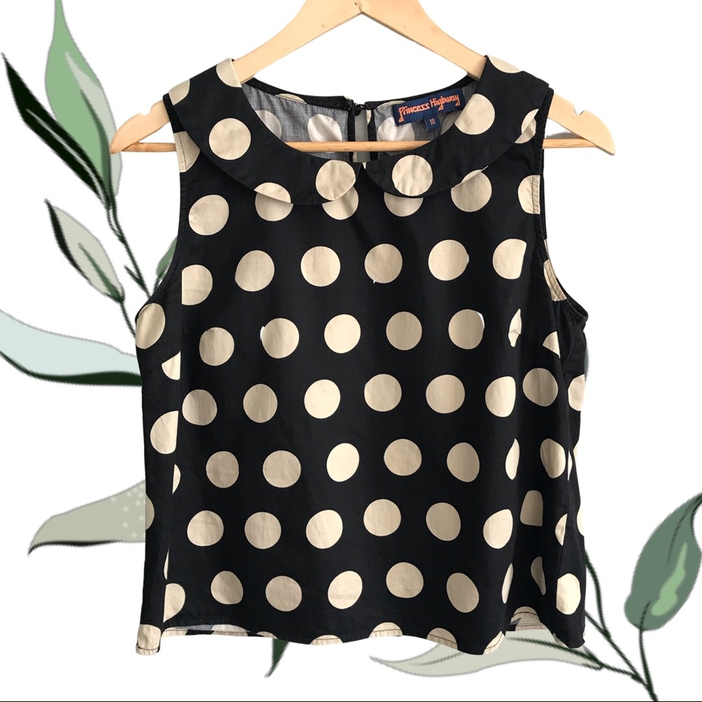 PRINCESS HIGHWAY Sleeveless Cotton Top - Picture 1 of 15